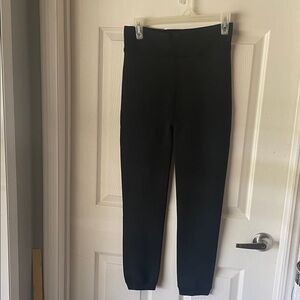 Free Country Women's Black fleece lined cuffed leggings never worn